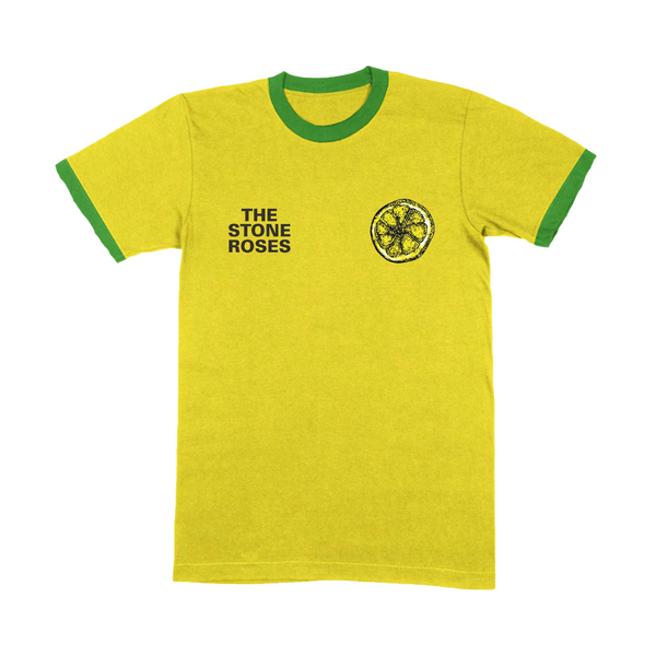 Lemon Ringer Yellow/Green T-Shirt | The Stone Roses