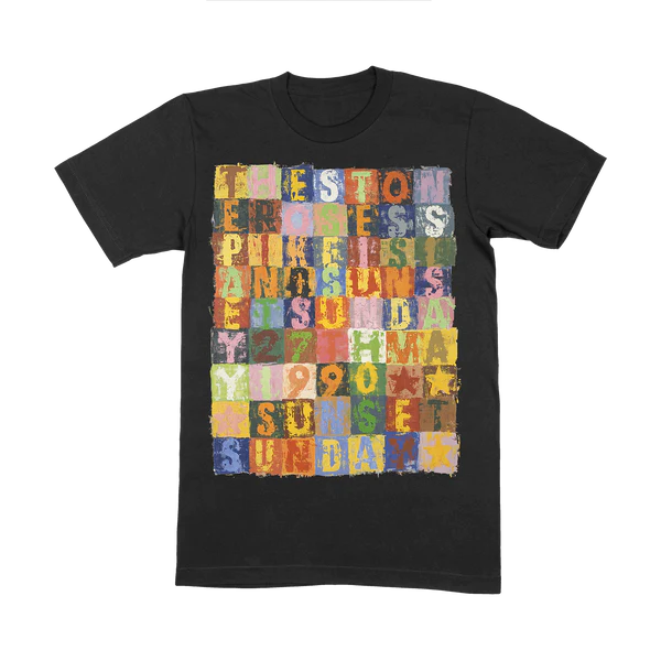 Spike Island Black T-Shirt