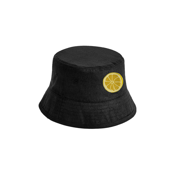 Lemon Logo Bucket Hat Black
