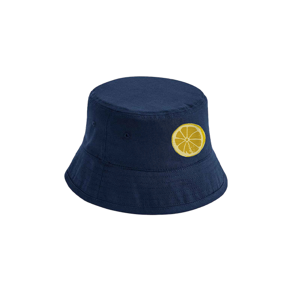 Lemon Logo Bucket Hat Navy