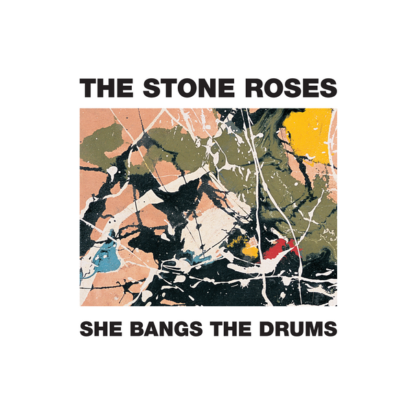 SHE BANGS THE DRUMS 12"  PRINT