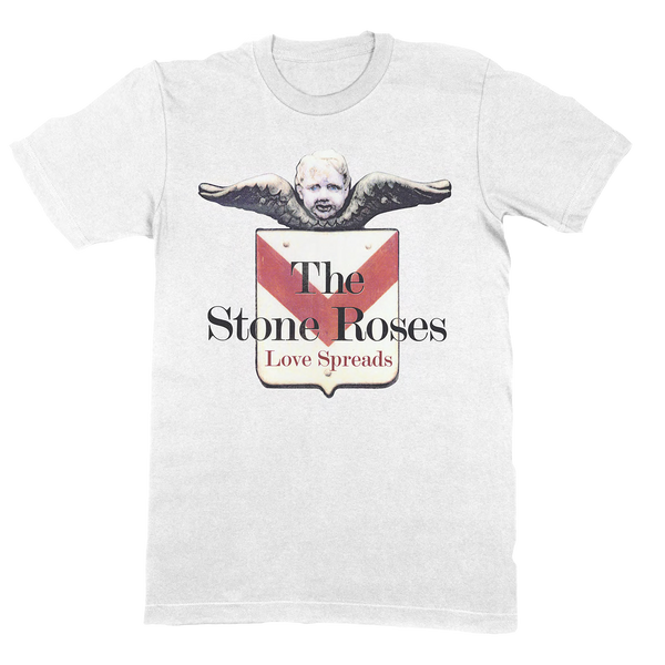 LOVE SPREADS WHITE T SHIRT 