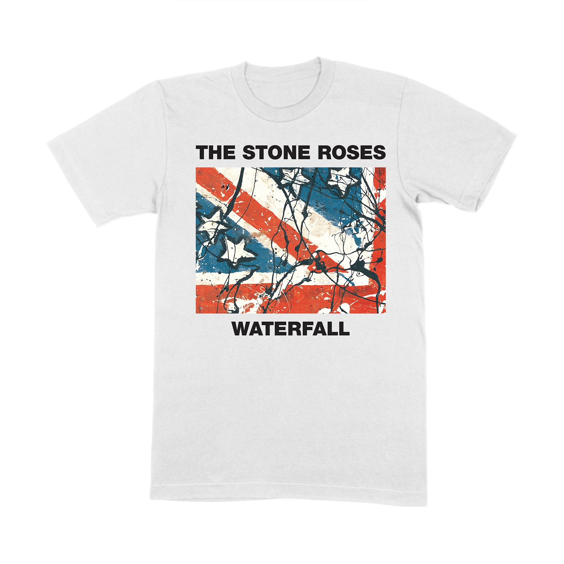 WATERFALL WHITE T-SHIRT | The Stone Roses