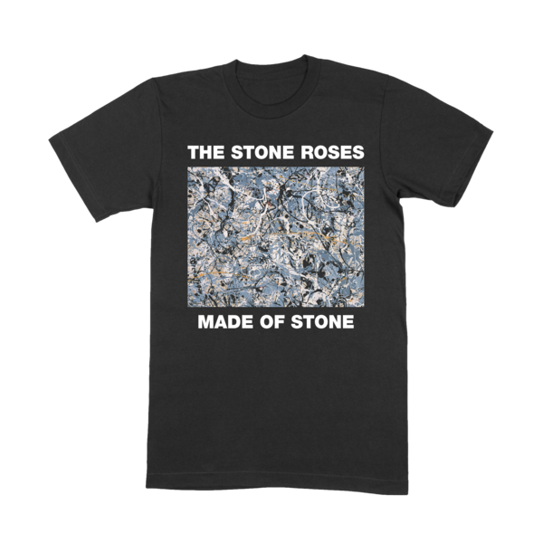 MADE OF STONE BLACK T-SHIRT