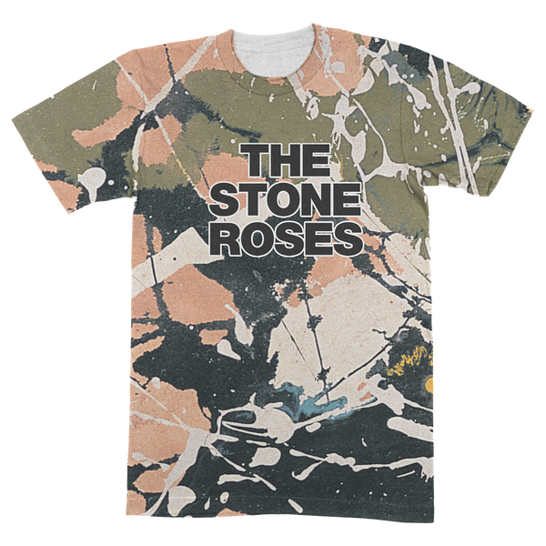 SHE BANGS THE DRUMS ALL OVER T-SHIRT