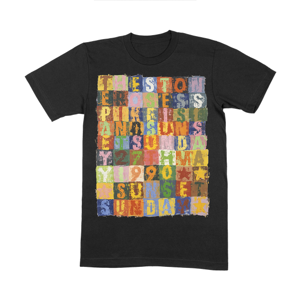 SPIKE ISLAND BLACK T-SHIRT