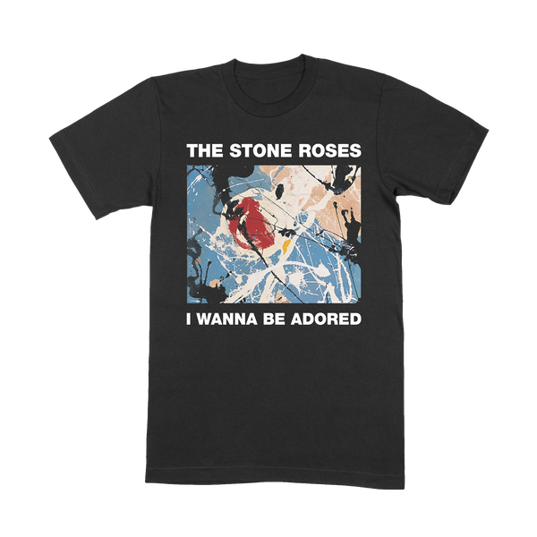 I WANNA BE ADORED BLACK T-SHIRT