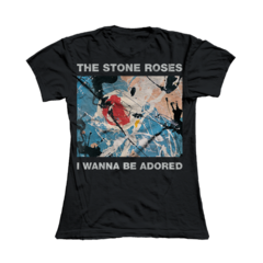 I WANNA BE ADORED BLACK T-SHIRT