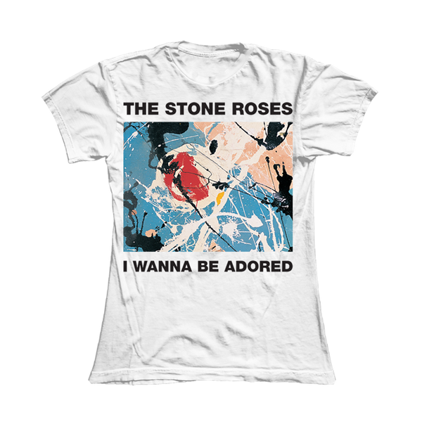 I WANNA BE ADORED WHITE T-SHIRT
