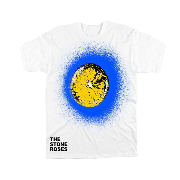 LEMON BLUE SPRAY T-SHIRT