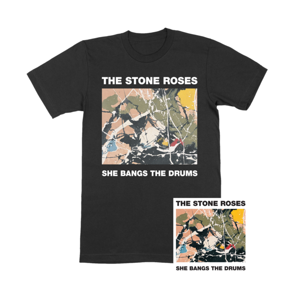 SHE BANGS THE DRUMS T-SHIRT + PRINT