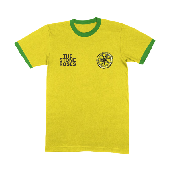 BRAZIL RINGER T-SHIRT YELLOW / GREEN