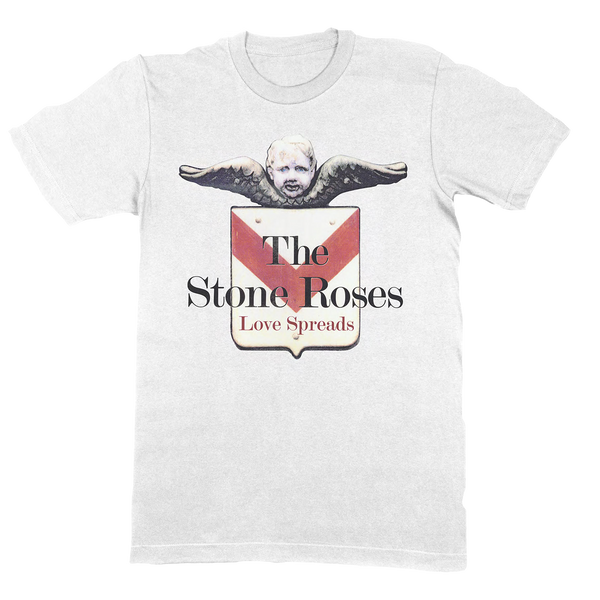 LOVE SPREADS WHITE T SHIRT 