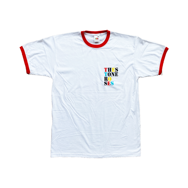 LOGO RINGER WHITE T-SHIRT